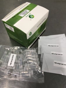 ชุดตรวจแอนติเจนเร็ว LSY-20090-2 Green Spring FMD สำหรับการตรวจเชิงพาณิชย์และใช้ในบ้าน จำนวน 40 การตรวจ/ชุด - Product Image 3
