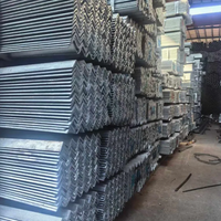 Acier angulaire perforé épaissi avec trous pré-percés, barre en L pour supports de châssis de machines