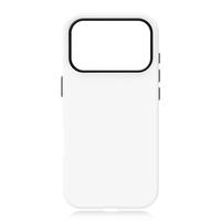 Coque de téléphone portable vierge 2-en-1 PBT TPU+PC personnalisable par sublimation 3D pour iPhone 13 14 15 16 17 Pro Max