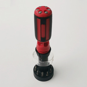 Lixin Tools 19Pc Standing Ratchet <b>Screwdriver</b> Crv <b>Bits</b> Magnetic Handle Diy <b>Set</b> Metric System - Product Image 2