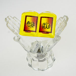 Commercio all'ingrosso a buon mercato di cristallo Corano libro musulmano religioso Bomboniere con Stand per il matrimonio Bomboniere artigianato islamico - Product Image 2