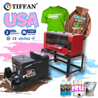 Imprimante DTF A3 de haute qualité d'usine avec four et machine à secouer la poudre avec deux têtes Xp600 pour imprimante DTF de t-shirt 30CM
