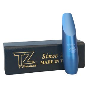 Venta directa de fábrica, marca TZ, Saxofón tenor de rango medio, boquilla de soplado de Metal de Color personalizado, Material de aluminio, caja de cuero - Product Image 1