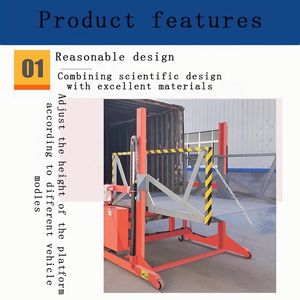 Dikey mobil hidrolik elektrikli kaldırma platformu, satılık çalışma platformu asansörler, hidrolik asansör ağırlığı küçük kaldırma platformu - Product Image 5