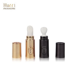 Tube d'emballage de luxe vide personnalisé D19 10ml-25ml doré pour sérum et crème contour des yeux avec applicateur en céramique à vibration - Product Image 3