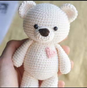 Lindo Oso de Peluche de Cuerpo Simple, Muñeco de Peluche <span class=keywords><strong>Ami</strong></span> Gurumi, Juguete para Niños - Product Image 5