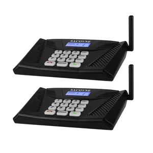 High Quality Long Range Full Duplex 2 Way Two Way Wireless Intercom System for Office and Home