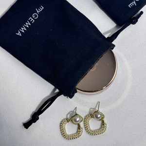 <b>Small</b> Corduroy Cotton Velvet Drawstring <b>Bags</b> Custom Logo for Gift Cosmetics Makeup Packaging Jewelry Storage Necklaces Watches - Product Image 6