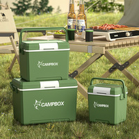 Glacière de grande capacité pour camping en plein air, stand de rue, seau à glace en plastique, organisateur de rangement, boîte de conservation pour voiture