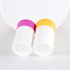 Emballage pharmaceutique personnalisé en bouteille capsule, plastique HDPE, pour produits de santé, pilules, avec bouchon à vis rose - Product Image 4