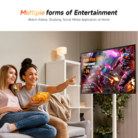 Pantalla Inteligente Portátil LCD de 24 Pulgadas con Android/Windows, Batería de Alta Capacidad, Resolución 1080P, Compatible con WiFi, para Interiores y Tiendas Minoristas
