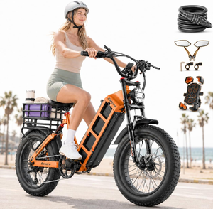 2026 Eahora Juliet 20 inch Electric BikeMax Torque 90 NM electric fat bike eu warehouse stock e bike with peddle support - Product Image 5