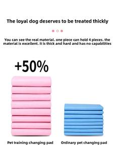 แผ่นรองปัสสาวะสุนัข8ชั้นหนาพิเศษแผ่นฝึกสุนัขแบบใช้แล้วทิ้งป้องกันการรั่วสำหรับสุนัขตัวเล็ก - Product Image 6