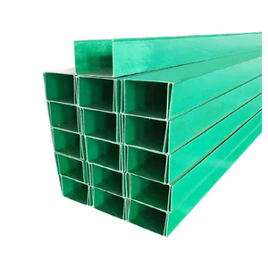 फैक्टरी आपूर्ति फाइबरग्लास एफआरपी केबल ट्रे, जीआरपी केबल ट्रंकिंग - Product Image 2