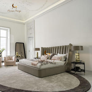 Lit en tissu Tommy <span class=keywords><strong>Niki</strong></span> italien, luxe, 1,8 m, mobilier moderne pour enfants, pour chambre à coucher - Product Image 1