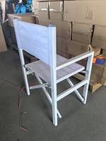 HE-1334, chaises de jardin pliantes en aluminium portables avec chaises de maquillage de plage pliables