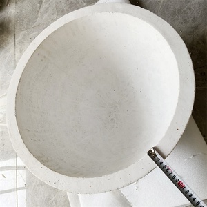 90% 85% Aluminium oxid <span class=keywords><strong>Al2o3</strong></span> Keramik tiegel für Glasofen - Product Image 2