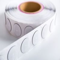 Étiquette de billet d'événement mini en papier anti-effraction, étanche, avec puce RFID NFC 215