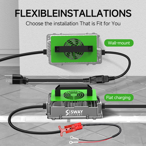 Điện Golf giỏ hàng Pin Lithium 36V 48V 72V 20A 25A 30A Sạc pin di động - Product Image 5
