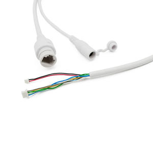 Kabel Daya Video Kamera Pengawas, Tahan Air POE Rj45 Jaringan Kamera Garis LED + Monitor Lampu Dc 8Core - Product Image 4