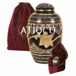 โกศบรรจุอัฐิทองเหลืองแท้ Atiqco รุ่นขายดี สไตล์อเมริกัน สำหรับผู้ใหญ่ ของใช้ในงานศพที่มีเอกลักษณ์ ดีไซน์ทันสมัย สวยงาม - Product Image 3