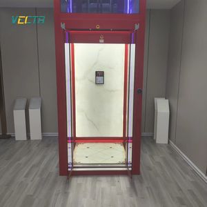 Ascensor Residencial Moderno de 2 Pisos con Puerta Doble Automática (Metal) - Product Image 3