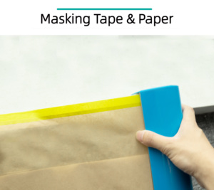 Dispensador de Rollo de Papel de Enmascarar Acrílico Wangogh, Resistente a Altas Temperaturas, Ecológico para Pintura en Aerosol - Product Image 3