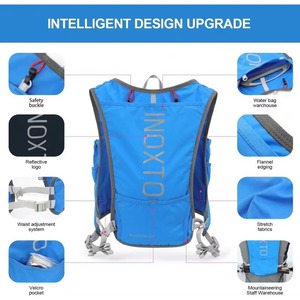 Échantillon gratuit : Gilet d'hydratation réfléchissant léger pour marathon, trail, cyclisme et entraînement - Product Image 5