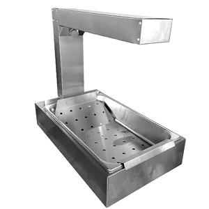 Calentador de Alimentos Comercial de Acero Inoxidable XEOLEO, Calentador de Alimentos para Restaurantes, Papas Fritas, Pollo, Hamburguesas - Product Image 2
