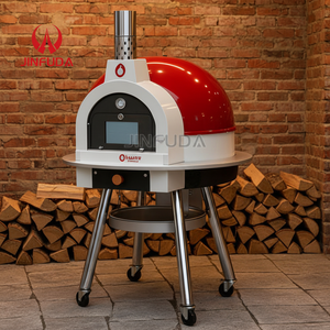 <span class=keywords><strong>Horno</strong></span> <span class=keywords><strong>de</strong></span> <span class=keywords><strong>Leña</strong></span> para Pan al Aire Libre, <span class=keywords><strong>Horno</strong></span> Móvil para Pizza, para Pizzería, Panadería y Pizza Italiana Casera - Product Image 1