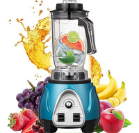Blender électrique commercial de haute qualité V9, batteur à œufs, 5+ vitesses, capacité de 2,5 L, 1800 W, fréquence 50-60 Hz, boîtier en plastique, smoothie