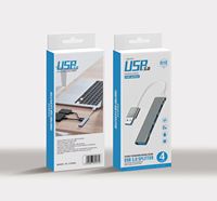 Adaptateur multiport Type C OTG 4 en 1, hub USB, USB2.0, USB3.0, pour téléphone portable, ordinateur portable, périphériques, extension