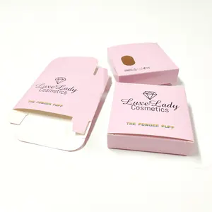 콘택트 렌즈 상자 포장 사용자 정의 로고 핑크 다채로운 두꺼운 포장 상자