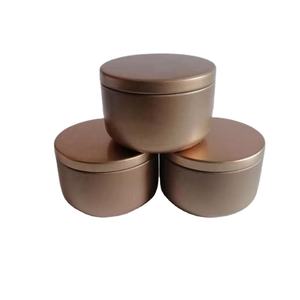 Latas de Lujo para Velas de 2oz 50ml con Tapas, Tamaño Pequeño, Color Plateado o Personalizado, Frascos Vacíos para Velas, Cosméticos y Perfumes - Product Image 1