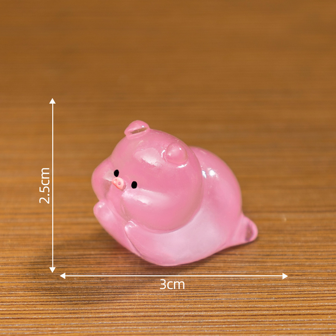 Non.7 Cochon volant lumineux