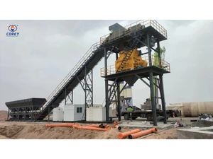 Planta Mezcladora de Concreto Móvil de 180M3H de Instalación Rápida para un Inicio Rápido de Proyectos, Sin Cimentación - Product Image 1