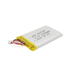 Polymer li-ion 503759 3,7 v 1200mah lipo batterie - Product Image 2