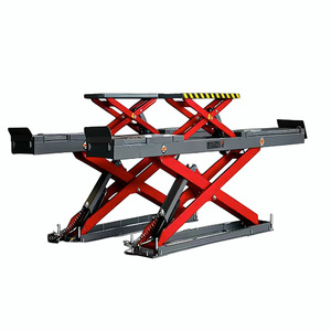 Elevador de tijera TJST de 5.5 toneladas con plataforma hidráulica para reparación y mantenimiento de vehículos - Product Image 4
