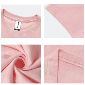 Camiseta barata de algodón 100% blanco sólido de 220g, cuello redondo sin costuras, manga corta, informal, lisa, para impresión digital. - Product Image 3