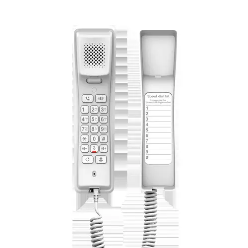 Fanvil H2U โทรศัพท์ SIP โทรศัพท์ติดผนังโรงแรม โทรศัพท์อินเทอร์เน็ต เครือข่าย IP สํานักงาน