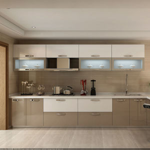 Luxury <strong>Kitchen</strong> Cabinet Item American Style <strong>Grey</strong> Cupboard Furniture Modern Carcase Custom Marble <strong>Accessories</strong> - Product Image 2