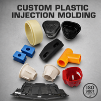 Service de moulage par injection plastique sur mesure ISO9001 Fabricant de pièces plastiques de précision OEM ODM Composants moulés pour l'industrie