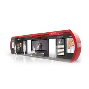 Fabricante de paradas de autobús inteligentes de alta calidad, refugio de parada de autobús con aire acondicionado y sistema de <span class=keywords><strong>anuncios</strong></span> - Product Image 2