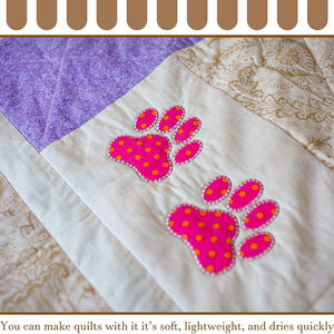 Relleno de Poliéster/Algodón <span class=keywords><strong>para</strong></span> Edredones, 78 x 39 Pulgadas, Doble Cara, No Tejido, Cálido, <span class=keywords><strong>para</strong></span> Coser, Relleno de Algodón <span class=keywords><strong>para</strong></span> Manualidades - Product Image 4