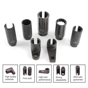 ชุดซ็อกเก็ตถอดเซ็นเซอร์ยานยนต์ 7 ชิ้น ขนาด 3/8" และ 1/2"  วัสดุเหล็ก CR-V สำหรับชิ้นส่วนที่เข้าถึงยาก - รองรับ OEM/ODM - Product Image 4