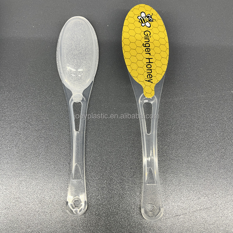 6 Pack Small Porcelain Salt And Spice Spoons Traditional White