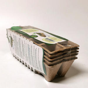 Kits de plateaux de démarrage de <span class=keywords><strong>graines</strong></span> pour Pots à haricots, 10 pièces, accessoires biodégradables pour plantes organiques, d'arrosage, livraison directe de l'usine - Product Image 4