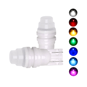 24V <span class=keywords><strong>12V</strong></span> T10 dẫn bóng đèn 194 W5W 2835 3smd xe ánh sáng bóng đèn gốm sứ ống kính cho lịch sự mái vòm bản đồ cửa tấm giấy phép đậu xe ánh sáng - Product Image 1