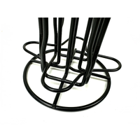 Organisateur de capsules de café de bureau en fil de fer pour la cuisine ou le coin café à la maison