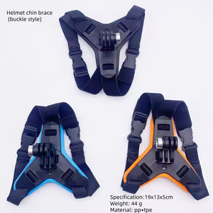 Soporte Profesional de Correa Fija para Mentón de Casco de Motocicleta, Accesorios para Cámara de Acción para GoPro Hero 13 12 11/DJI Action 5 Pro - Product Image 2